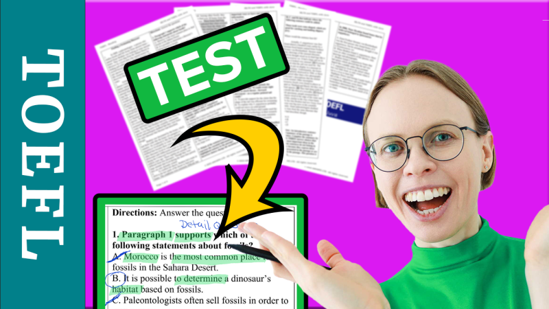 TOEFL Reading Practice Test With Answers Part 3 - Full Course