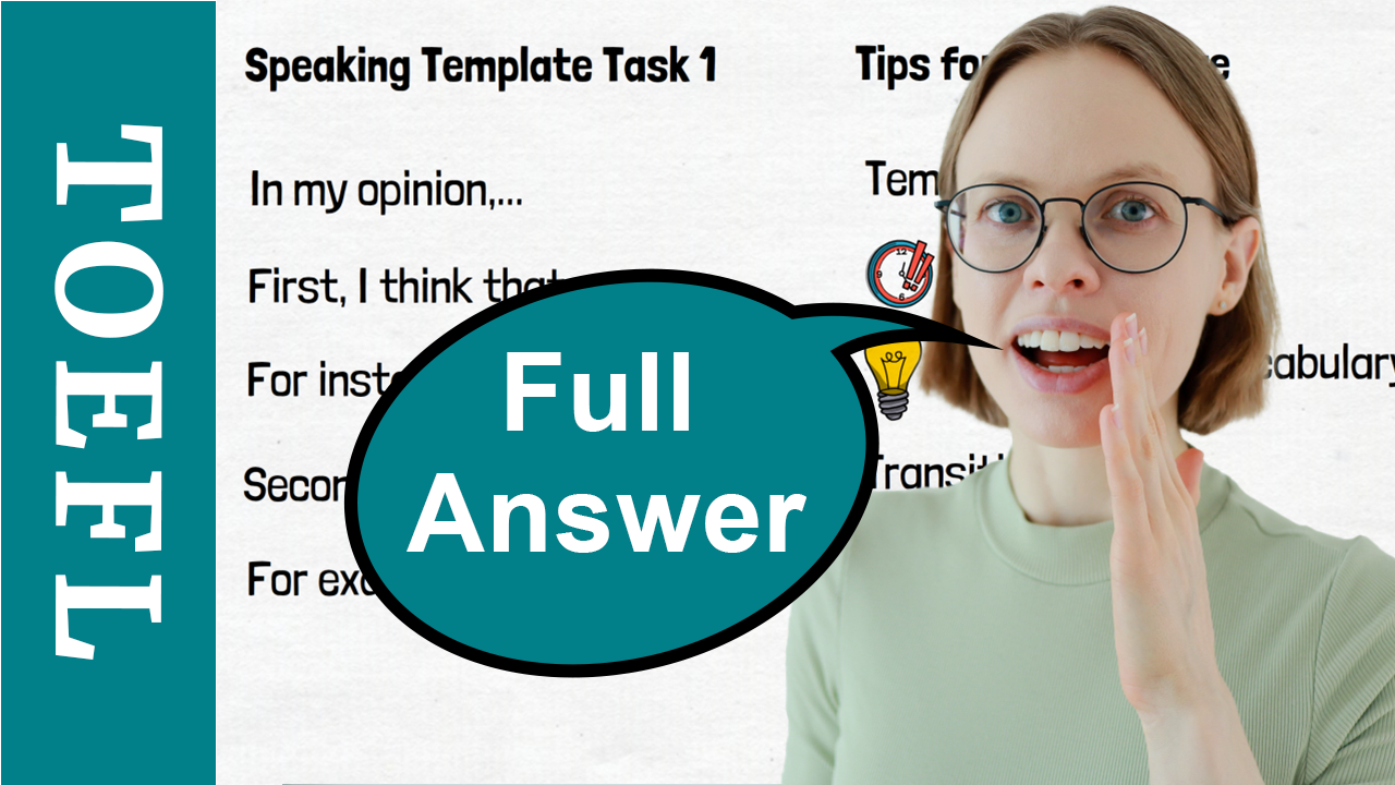TOEFL Speaking Practice Task 1